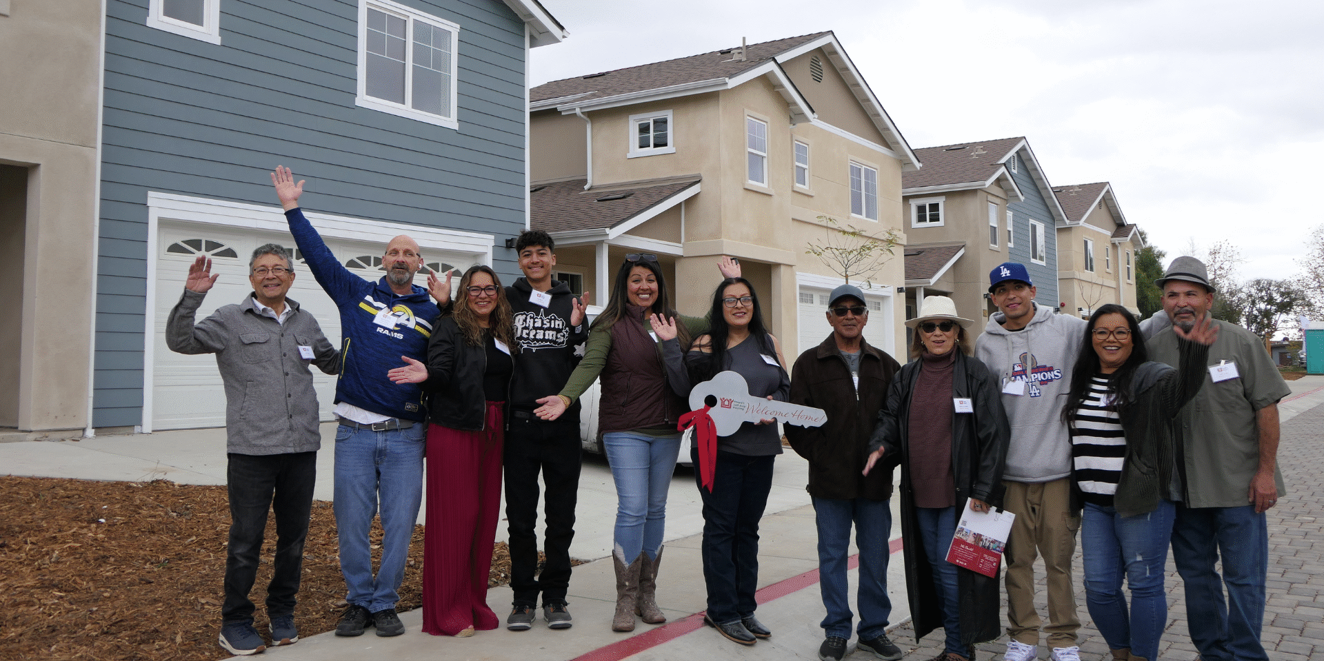 Person holding keys to their home